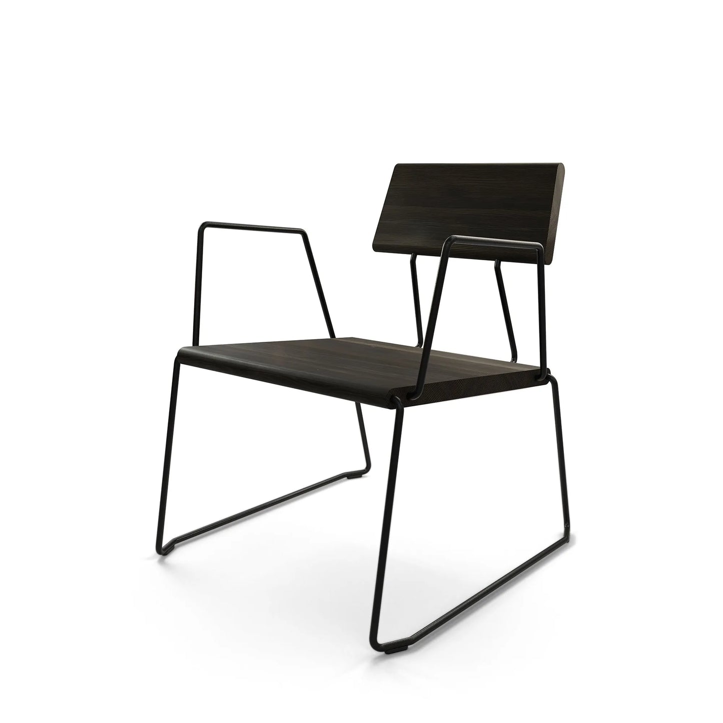 D:008 LOUNGECHAIR mit Armlehnen