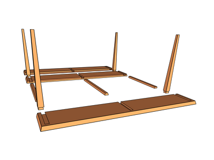 FH:025 ESSTISCH 100% WOOD