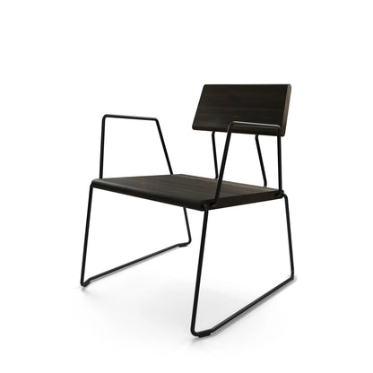D:008 LOUNGECHAIR mit Armlehnen