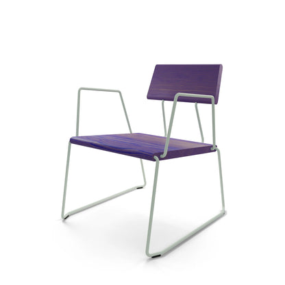 D:008 LOUNGECHAIR mit Armlehnen