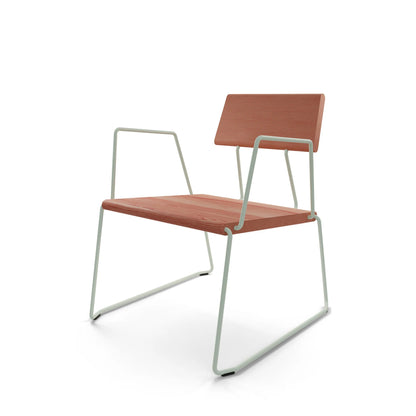 D:008 LOUNGECHAIR mit Armlehnen